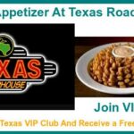 Free Appetizer At Texas Roadhouse