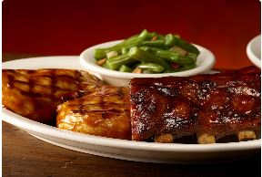Grilled BBQ Chicken & Ribs
