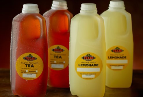 Texas Roadhouse Gallon of Iced Tea or Lemonade